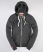 charcoal marl/fluro green
