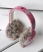 CHINÉ GRIS/ROSE FLUO Superdry Protège-oreilles Ski Lodge