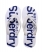 white/enamel blue