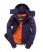 PURPLE/MANDARIN Superdry Hooded Polar Windcheater