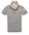 GUTTER GREY Superdry Two Button Jersey Polo