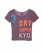 DIRT PURPLE Superdry Cut Away Circuit T-shirt