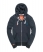 MIDNIGHT MARL/FLURO TURQUOISE Superdry Orange Label Zip Hoodie