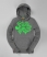DARK MARL/FLURO GREEN Superdry Super Sonic Hood