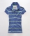 INDIGO/CARDAMON Superdry Supervet gestreepte polo