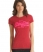 red marl/fluro pink Superdry Vintage Entry T-Shirt