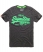 charcoal marl/fluro green