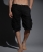 JET BLACK Superdry Core Cargo shorts