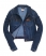sueded indigo worn