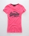 NEON PINK Superdry Vintage Entry T-shirt