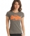 DARK MARL/FLURO ORANGE Superdry Vintage Entry T-shirt