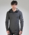 CHARCOAL MARL Superdry Top à capuche léger Seadog Henley
