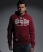 BORDEAUX Superdry Puff Print Solid hood