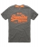 dark marl/fluro orange