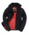 black / flame red