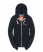 DARK NAVY/BLOOD ORANGE Superdry Orange Label Zip Hoodie
