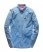 brooksby check light blue