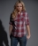 SCORCHED RED Superdry Lumber Twill shirt