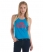 TURQUOISE Superdry Scoop Button Vest