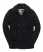 BLACK Superdry Commodity Pea Coat