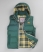 COUNTRY GREEN/GOLD Superdry Hooded Lite Gilet