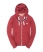 HARVARD RED MARL/OPTIC Superdry Orange Label Zip Hoodie