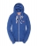yale blue marl/fluro orange