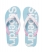 BABY BLUE/WHITE/IMP PINK Superdry Two Colour Flip Flop