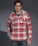 SMOKEY RED Superdry Lumberjack hood