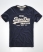 marine/crème Superdry T-shirt marquage Vintage