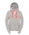 GREY MARL/FLURO PINK Superdry Pop Colour Zip Hoodie