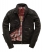 BLACK Superdry Muirs Leather Jacket