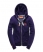 POLO PURPLE MARL / FLURO ORANGE Superdry Orange Label Zip Hoodie