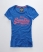 BLEU ROI HYPE/ROSE BRÛLÉ Superdry T-shirt marquage Vintage