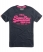 navy marl/fluro pink