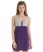 GREY MARL/PURPLE Superdry Scoop Pocket Dress