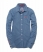 DARK BLUE PENCIL STRIPE Superdry Premium Dress Shirt Blue