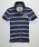 IMPERIAL NAVY/WINTER Superdry Polo rayé Shield