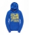 DAZZLING BLUE Superdry Etched Plate Hoodie