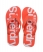 fluro orange/white