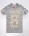 GREY MARL/CREAM Superdry Osaka Entry T-shirt