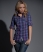 HOBO PURPLE Superdry Lumber Twill shirt