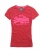 red marl/fluro pink