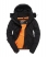 black/fluro orange
