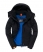 black/electric blue