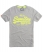 CHINÉ GRIS/JAUNE FLUO Superdry T-shirt marquage Vintage