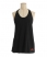 BLACK Superdry Frilly Knot Icarus Vest