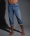 LIGHT BLUE Superdry Officer 3/4 Length denims