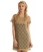 COFFEE Angeleye Gold Lace Dress