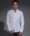 BLANC Superdry Chemise boutonnée Oxford